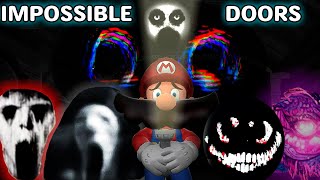 Mario Plays DOORS IMPOSSIBLE !!!