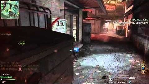 MW3 | PP90 Rampage ends in a MOAB