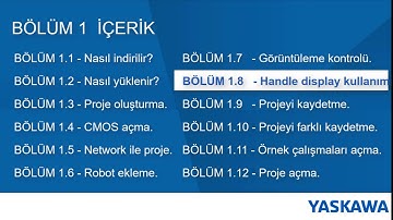 MotoSim EG-VRC - Handle display - Kullanımı | Usage (No:1.8)