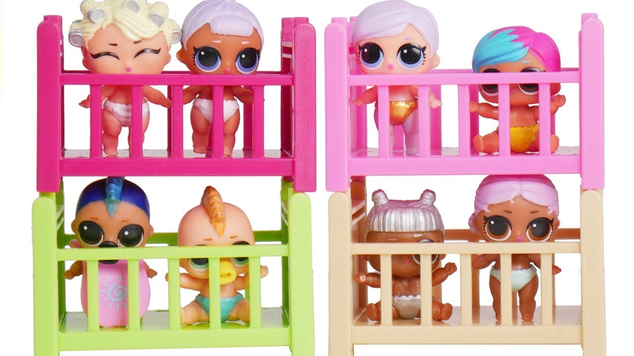 lol surprise dolls bunk beds