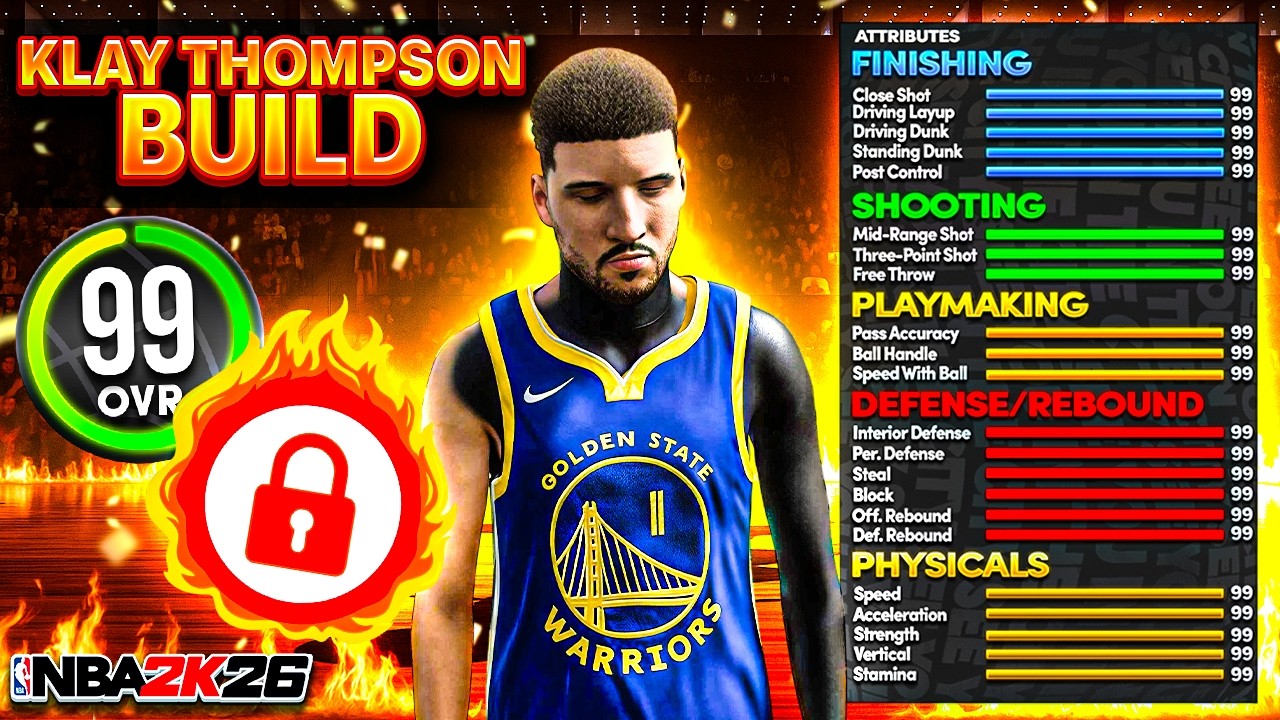Comp Stage 2k26 I BROUGHT MY DEMIGOD KLAY THOMPSON BUILD TO THE COMP STAGE ON NBA 2K26 ...