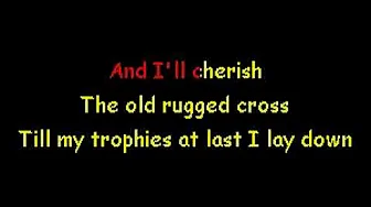 The Old Rugged Cross Alan Jackson Karaoke Version JM The Old Rugged Cross Alan Jackson Karaoke Version JM