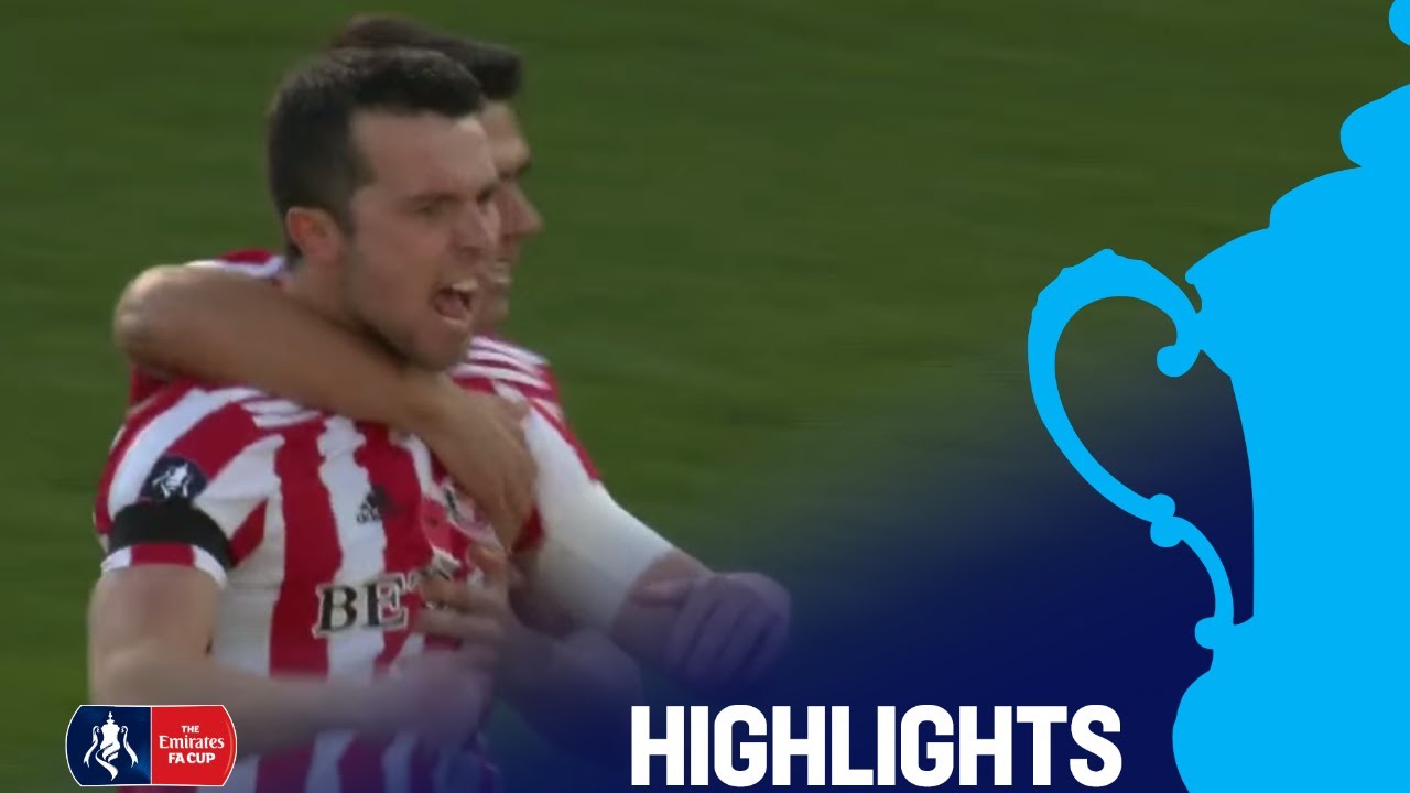 Port Vale 1-2 Sunderland | Round 1 | Emirates FA Cup 2018/19