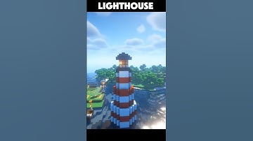 Minecraft Light House Tutorial #minecraft #minecrafttutorial