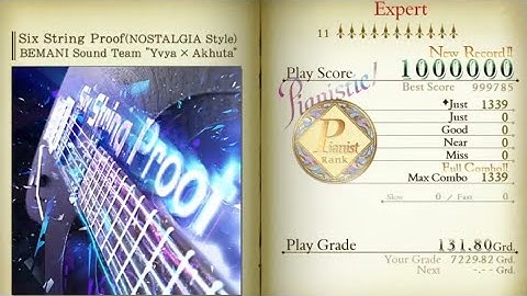 [ノスタルジア Op.2] Six String Proof(NOSTALGIA Style) Expert Pianist
