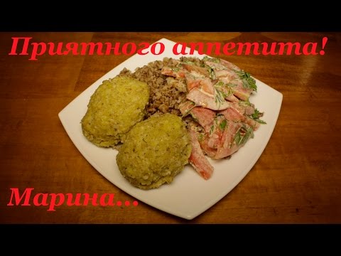 Котлеты из рыбного фарша в мультиварке