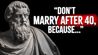 Ancient Greek Philosophers' Life Lessons Men Learn Too Late In Life #motivation #motivational