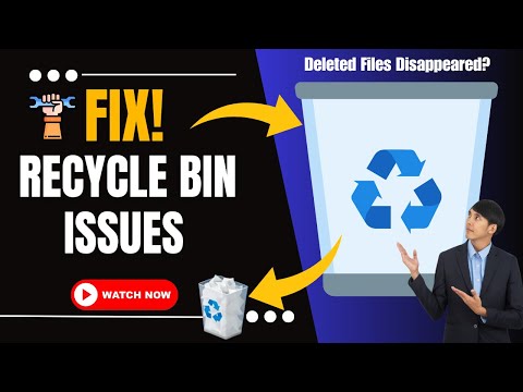 🚀 Fix! Deleted files not showing in Recycle Bin in Windows 11