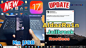 AldazRa1n update Jailbreak iOS 15.7.9 - iOS 17 | On iPhone 7, 7p,8,8p,X on Windows