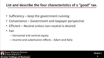 Video Module 1 Summary