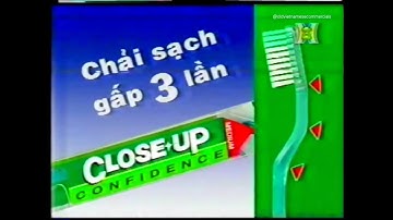 Quảng cáo - Bàn chải đánh răng Close Up Confidence - 1999, 20s