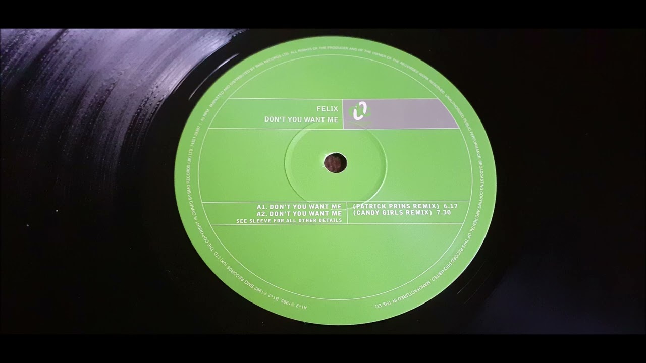 Felix - Don't You Want Me (Patrick Prins Remix)