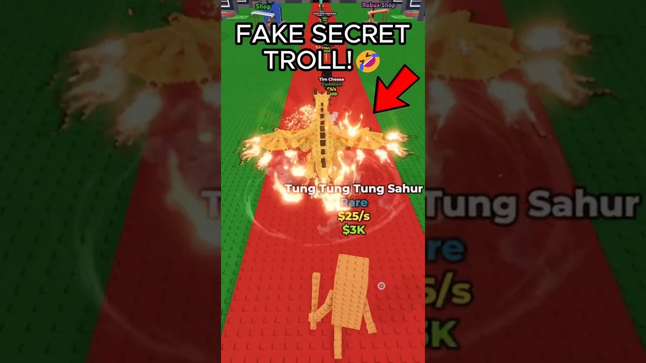 🤣I Disguised as a FAKE DRAGON CANNELLONI!  #roblox #stealabrainrot #robloxshorts