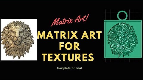 How To Use Matrix Art | Gemvision Matrix art | Matrix Art for Textures | matrix art tutorial | Rhino