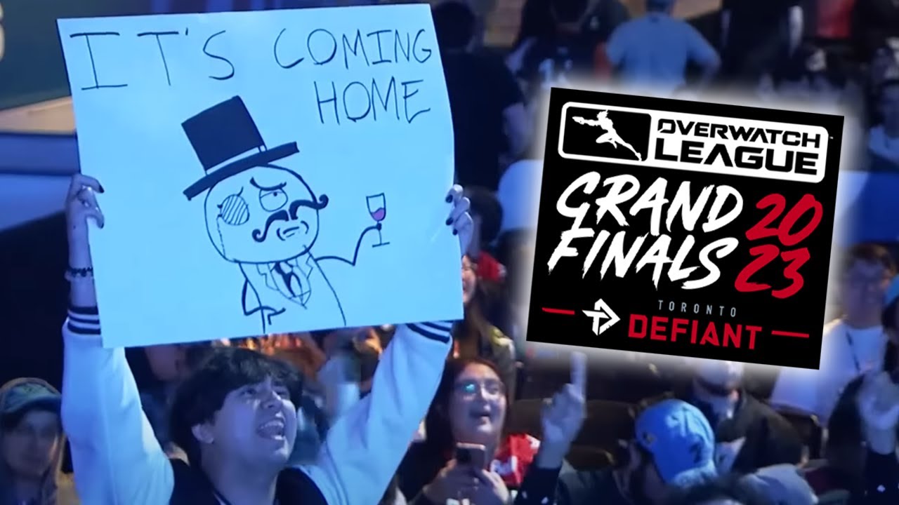 so we went to the last Overwatch League Grand Finals...