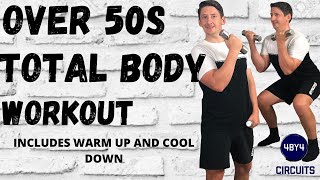 Over 50s Beginners Total Body Workout | LOW IMPACT