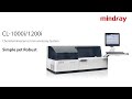 Mindray cl1000i1200i chemiluminescence immunoassay system  operation and maintenance