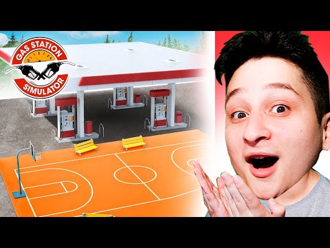 ვიყიდე კალათბურთის მოედანი Gas Station Simulator - ubralod noobi