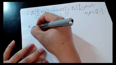 7.3 General Concepts of Point Estimation Part 1