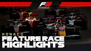 F3 Feature Race Highlights | 2025 Monaco Grand Prix