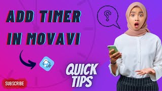 How to add a timer in movavi | video editing software | add timer effect in movavi | video editing screenshot 3