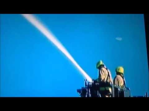 Footage shows a UFO passing at a huge speed near the Blazing Tower in London