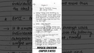 Class 12 Physical Education Chapter 3 Notes Pdf shorts