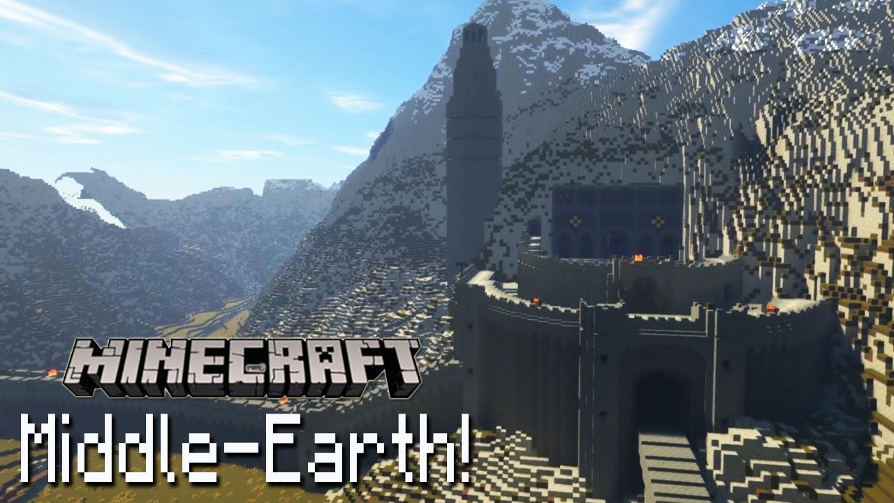 Mind-blowing Recreation Of The Entire Middle Earth In Minecraft! 