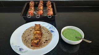 paneer tikka & green chutney recipe#full recipe in description..