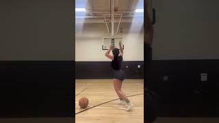 She trying to challenge ya boy shooting😌✨ #shortsvideo #marcdelyric #basketball