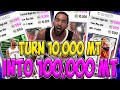 TURN 10,000 MT INTO 100,000+ MT - TOO EASY!!! - NBA 2K20 MyTeam - No Money Spent