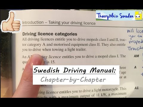 Swedish Driving Manual Chapter-by-Chapter Episode 1: Introduction