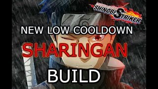 Low Cooldown Sharingan Combo Build! (Naruto Shinobi Striker)
