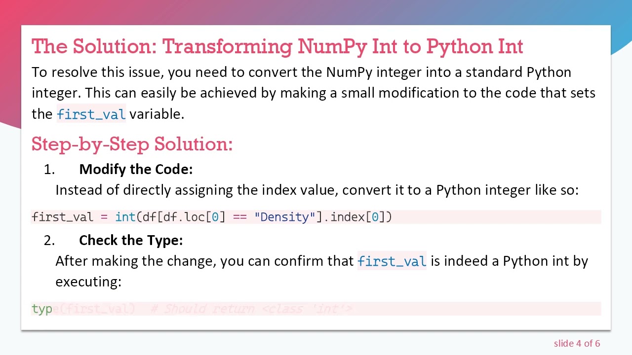 Resolving the TypeError: loc must be int Issue in Pandas DataFrame Insertion