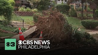 Some Philadelphia neighborhoods still cleaning up as more storms roll in