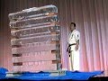 【新極真会】Breaking by Shihan Takehisa Iriki. 2006年、入来武久支部長演武 SHINKYOKUSHINKAI KARATE