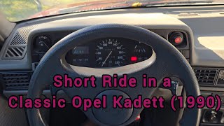 Epic Ride In A Classic Opel Kadett 1990