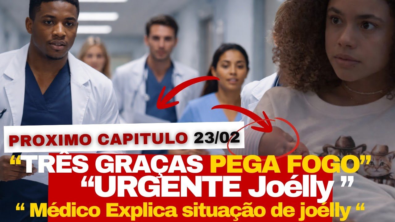 PROXIMO CAPITULO | #TresGraças | Médico Dá Notícia que Choca, Joélly não está bem ! Antes do Parto..
