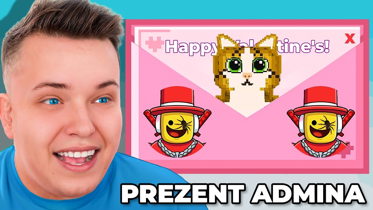 ADMIN dał mi TAKI PREZENT w Steal A Brainrot Roblox!