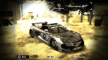 🛒Shop - Custom Car (Porsche Carrera GT)