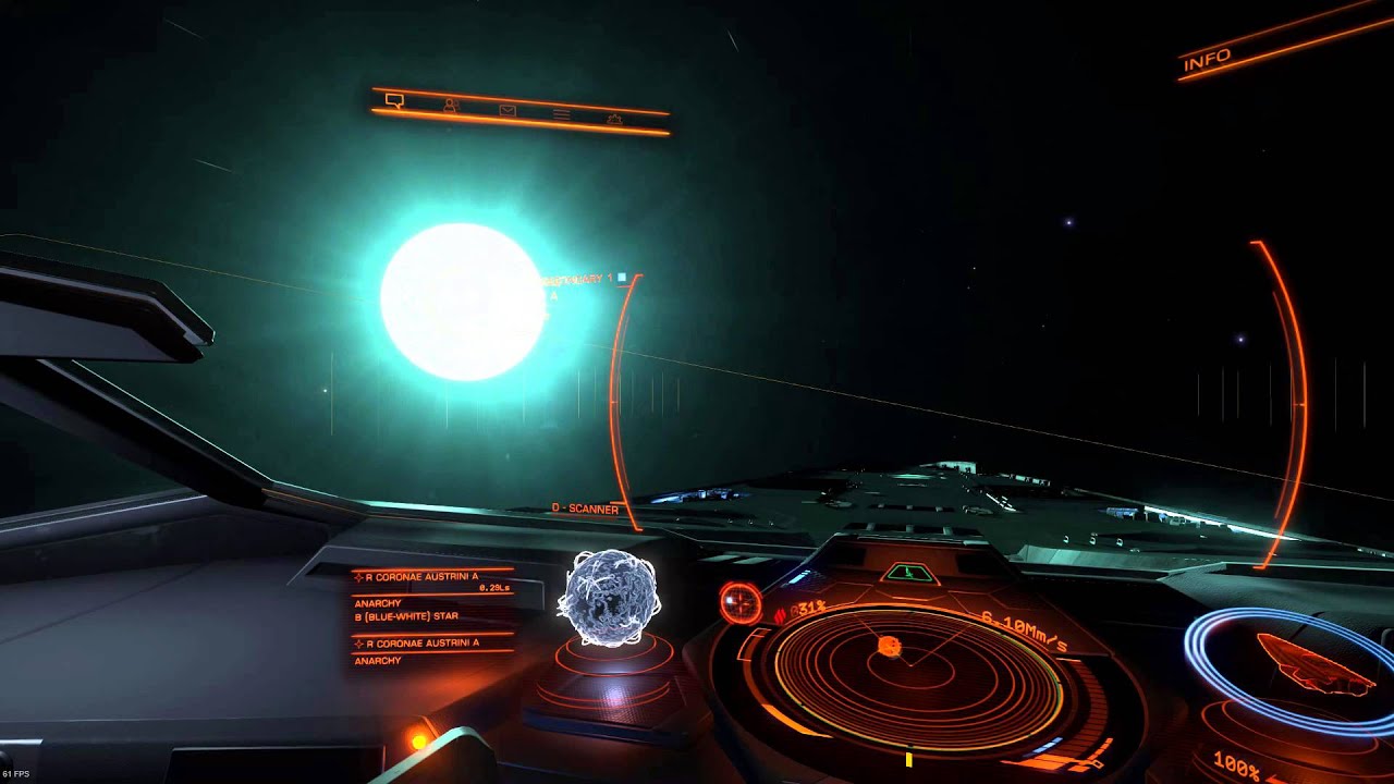 Spinning stars. Нейтронная звезда Elite Dangerous.