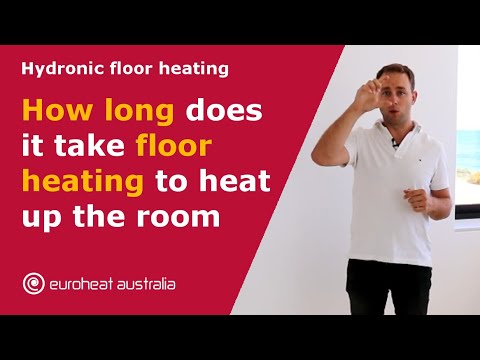 Video: Încălzirea prin pardoseală încălzește camera?