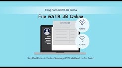File GSTR 3B Online, Filing Form GSTR-3B Online Step by Step guide