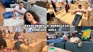 COMPRAMOS O NOSSO SOFÁ! 🛋️ 🥹😍