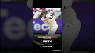 Steve Smith brings up his 42nd Test fifty! 🇦🇺💪 Profile