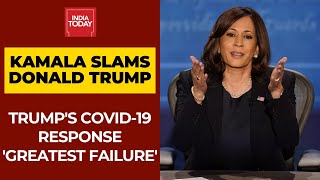 Kamala Harris Says Trump's Covid-19 Response Greatest Failure, Won’t Take Vaccine Endorsed By Trump