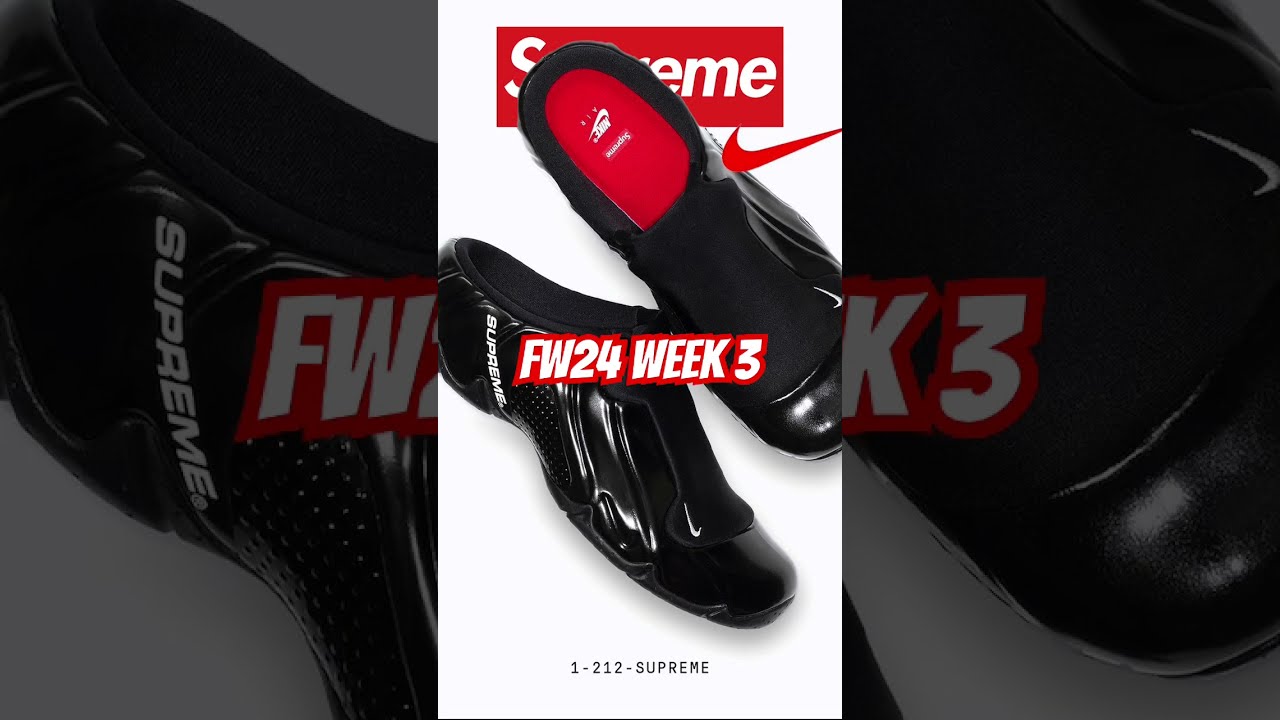 ★24AW WEEK3★Supreme Nike Clogposite Take a Look at the Supreme x Nike Clogposite | Hypebeast
