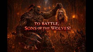 To Battle, Sons of the Wolf | Epic Orcish War Metal | Fantasy RPG Music (Lyrics & Video)