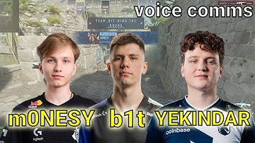 CS2 m0NESY & b1t & YEKINDAR Faceit DEMO Ancient POV voice comms | Oct 28, 2024 | #cs2 #csgo