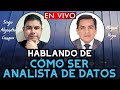 🔴 HABLANDO DE CÓMO SER ANALISTA DE DATOS ft. Miguel Rojas de Temixa